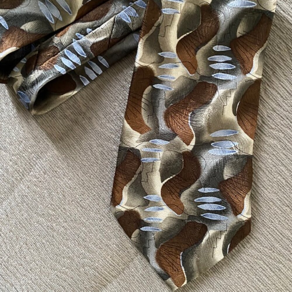 J Garcia Duck Worm Alarm Vintage Collection 10th Anniversary Limited Edition Tie